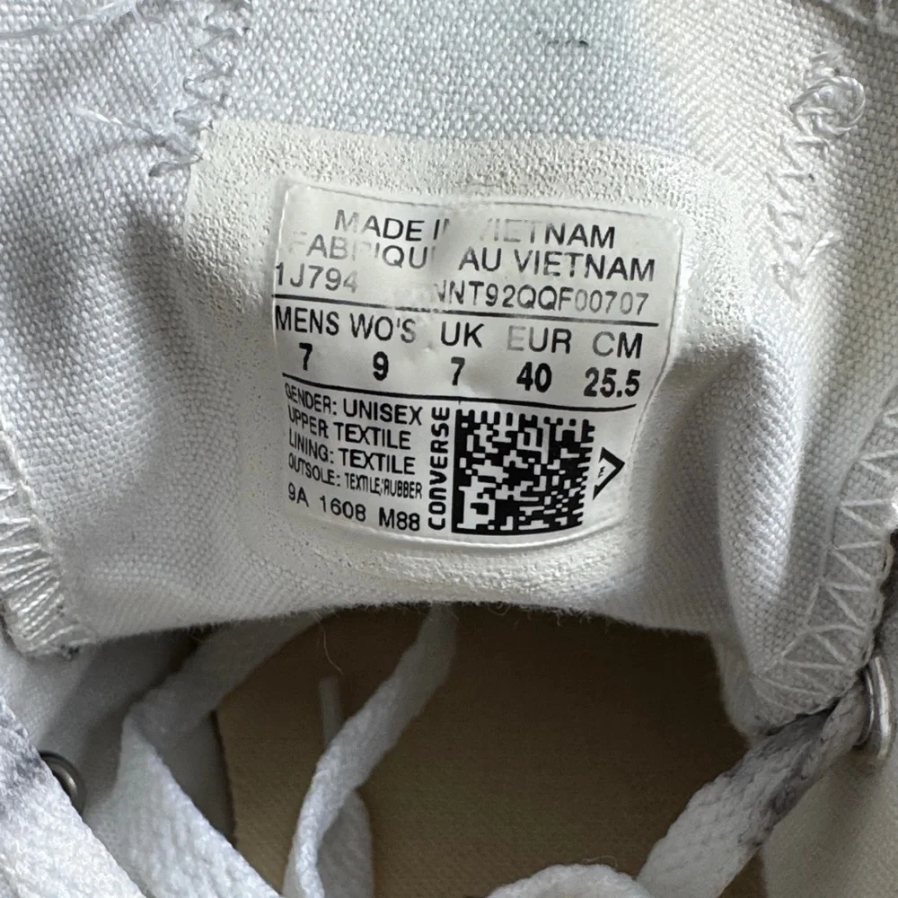 Converse All Star Women's Gray Sneakers - Picture 2 of 6